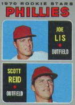 1970 Topps Baseball Cards      056      Rookie Stars-Joe Lis RC-Scott Reid RC